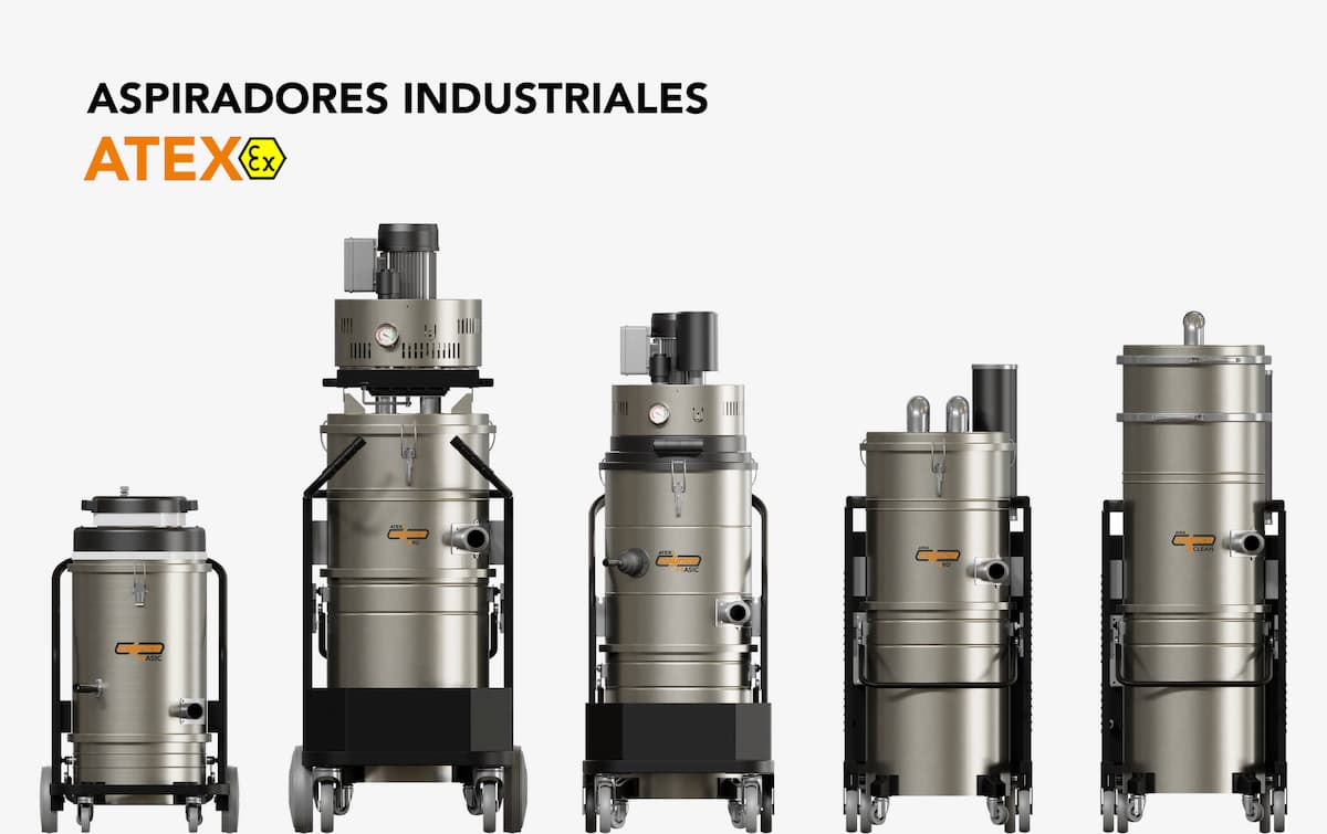 Soluciones de aspiración de polvo fino: Aspiradores industriales COYNCO que cumplen con la normativa ATEX