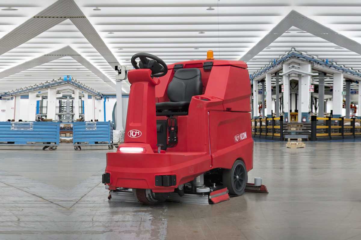 Maquinaria de limpieza para naves industriales